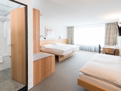 bedroom 10 - hotel hauser - st moritz, switzerland