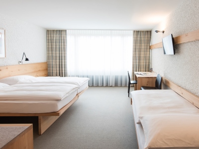 bedroom 12 - hotel hauser - st moritz, switzerland