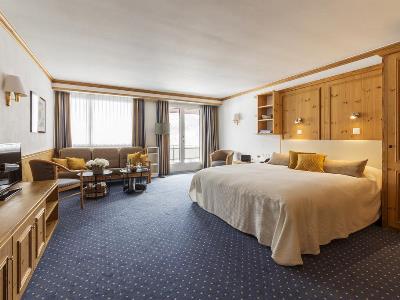 bedroom - hotel europa - st moritz, switzerland