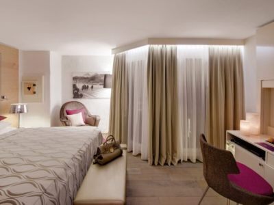 bedroom - hotel giardino mountain - st moritz, switzerland
