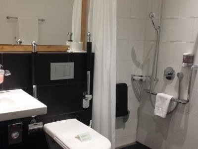 bathroom - hotel modern rooms by taescherhof - tasch, switzerland