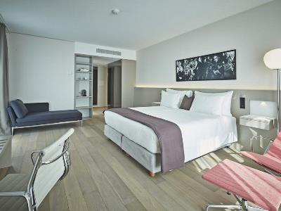 bedroom - hotel modern times - vevey, switzerland