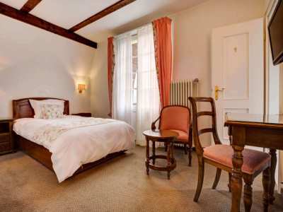 bedroom - hotel regina - wengen, switzerland