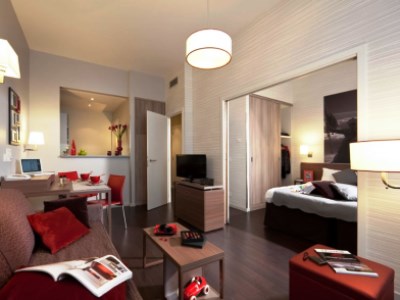 bedroom - hotel aparthotel adagio zurich center - zurich, switzerland