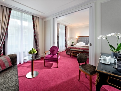 junior suite - hotel schweizerhof - zurich, switzerland
