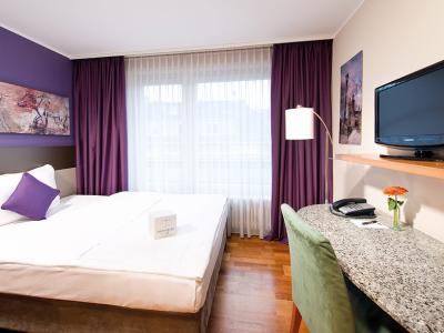 bedroom - hotel leonardo boutique rigihof - zurich, switzerland