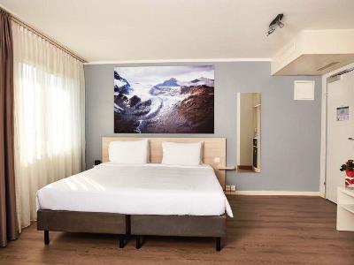 bedroom - hotel apart-hotel zurich airport - zurich, switzerland