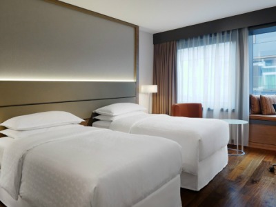 bedroom 1 - hotel sheraton zurich - zurich, switzerland
