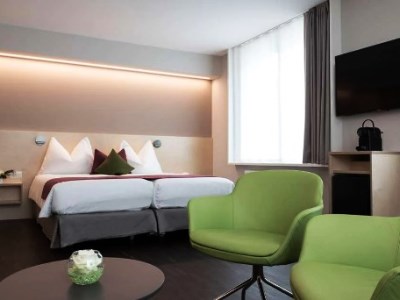 bedroom 2 - hotel best western spirgarten - zurich, switzerland