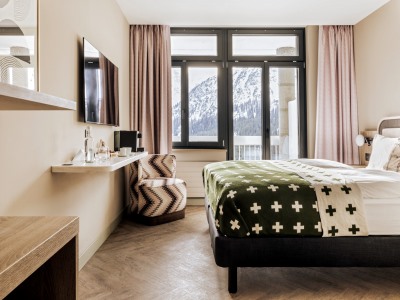 bedroom - hotel faern arosa altein - arosa, switzerland