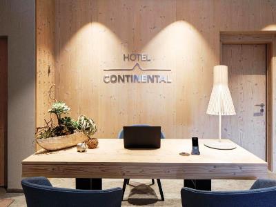 lobby - hotel continental - zermatt, switzerland