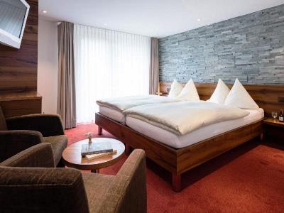 bedroom - hotel continental - zermatt, switzerland