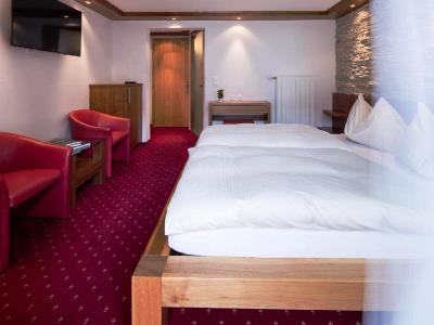bedroom 2 - hotel continental - zermatt, switzerland