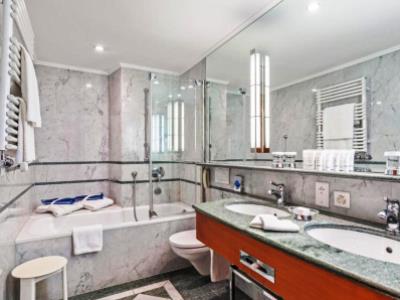 bathroom - hotel grand zermatterhof - zermatt, switzerland