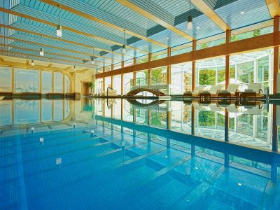 indoor pool - hotel mont cervin palace - zermatt, switzerland