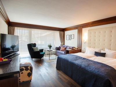 bedroom - hotel le mirabeau hotel and spa - zermatt, switzerland
