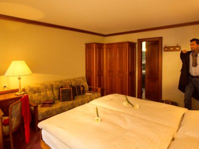 bedroom - hotel antares - zermatt, switzerland