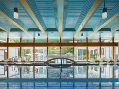 indoor pool - hotel monte rosa - zermatt, switzerland