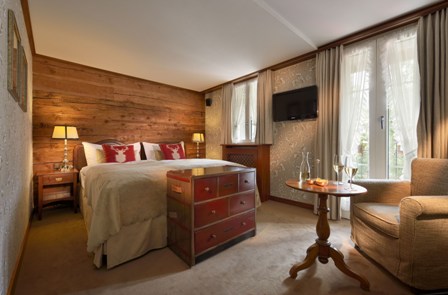 bedroom - hotel monte rosa - zermatt, switzerland