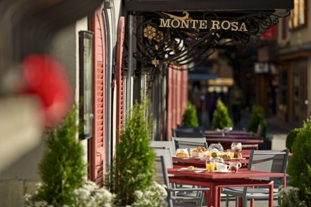 café - hotel monte rosa - zermatt, switzerland
