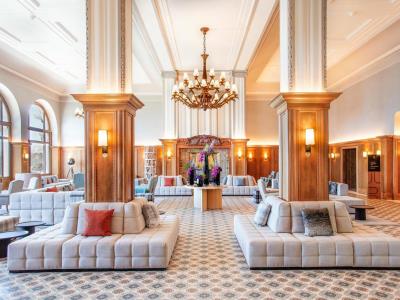 lobby - hotel villars palace - villars sur ollon, switzerland
