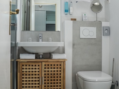 bathroom - hotel de france by thermalhotels - leukerbad, switzerland