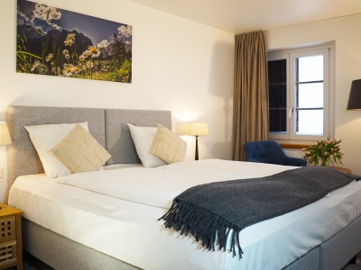bedroom - hotel de france by thermalhotels - leukerbad, switzerland