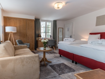 bedroom 14 - hotel de france by thermalhotels - leukerbad, switzerland