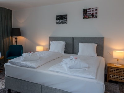 bedroom 17 - hotel de france by thermalhotels - leukerbad, switzerland