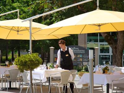 restaurant - hotel thermalhotels n walliser alpentherme - leukerbad, switzerland