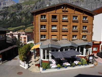 exterior view - hotel grichting hotel and serviced apartments - leukerbad, switzerland