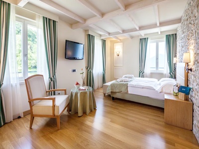 bedroom 3 - hotel kurhaus cademario hotel and spa - cademario, switzerland
