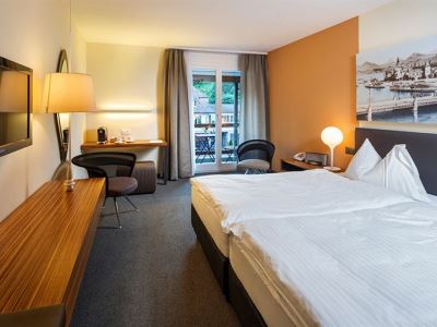 bedroom 1 - hotel seehotel - kastanienbaum, switzerland