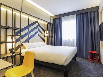 bedroom - hotel ibis styles geneve palexpo aeroport - grand saconnex, switzerland