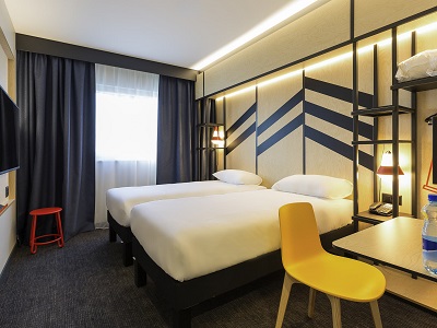 bedroom 1 - hotel ibis styles geneve palexpo aeroport - grand saconnex, switzerland
