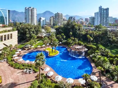 outdoor pool - hotel mandarin oriental, santiago - santiago d chile, chile