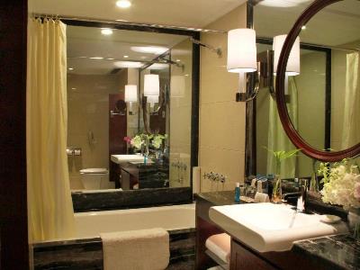 bathroom - hotel central - shanghai, china