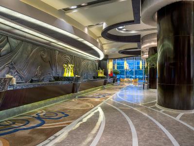 lobby - hotel grand kempinski - shanghai, china