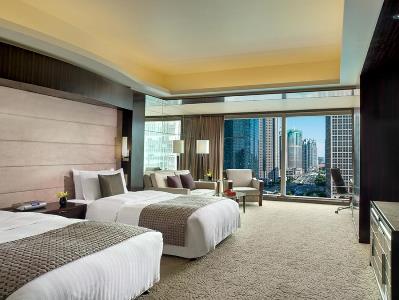 bedroom - hotel grand kempinski - shanghai, china