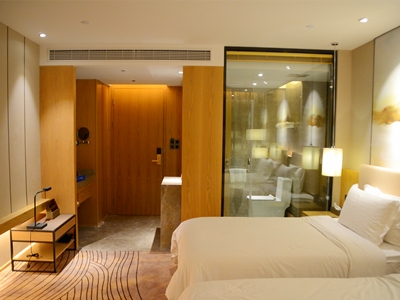 bedroom 2 - hotel wassim hotel zhoupu - shanghai, china