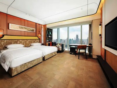 bedroom - hotel conrad shanghai - shanghai, china