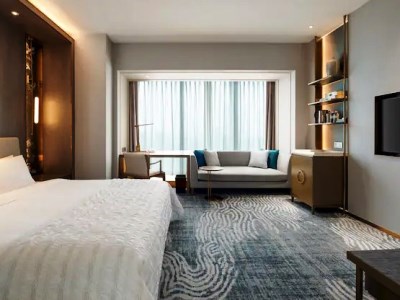 deluxe room - hotel conrad shanghai - shanghai, china