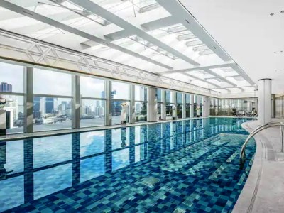 indoor pool - hotel conrad shanghai - shanghai, china