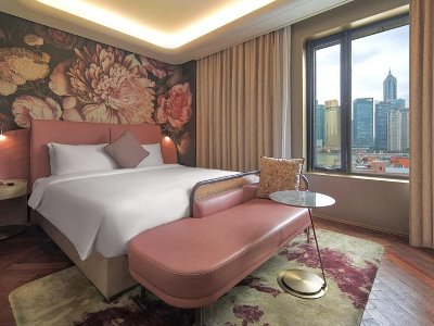 bedroom - hotel blossom house shanghai on the bund - shanghai, china
