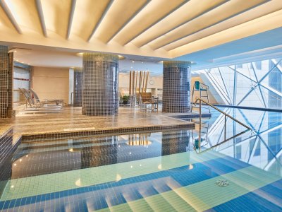 indoor pool - hotel westin bund center - shanghai, china