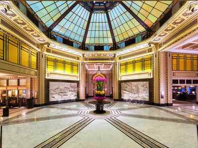 lobby - hotel fairmont peace - shanghai, china