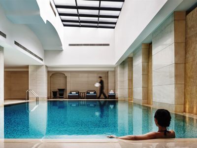 indoor pool - hotel fairmont peace - shanghai, china