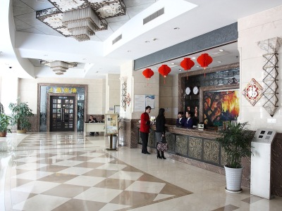 lobby - hotel international service apartments - shanghai, china