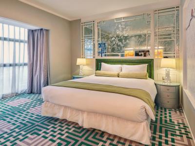 bedroom - hotel dorsett shanghai - shanghai, china