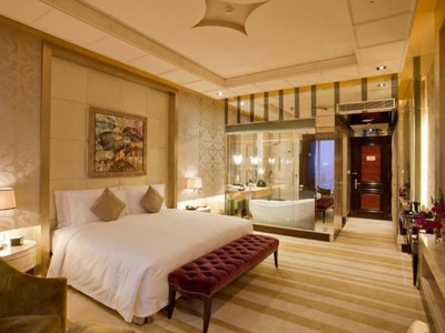 bedroom 1 - hotel chateau star river pudong shanghai - shanghai, china
